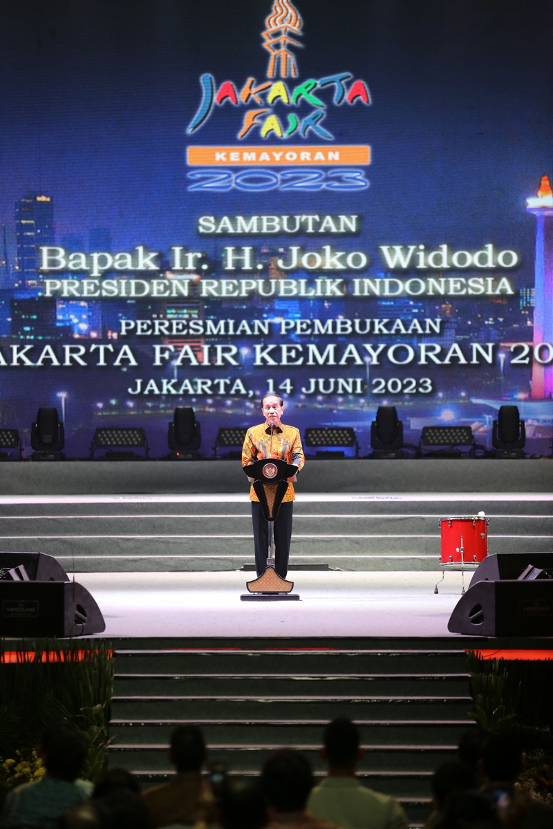 JAKARTA FAIR 2023 Pesta Kembang Api Awali Kemeriahan Pembukaan Jakarta ...